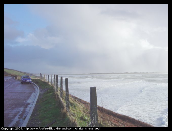 Dingle coast in County Kerry