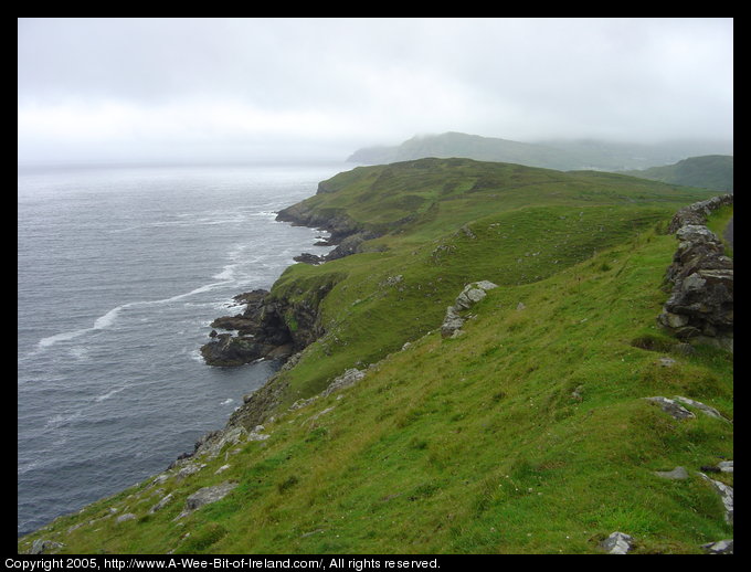 Rocky coastline near Kilcar, Donegal