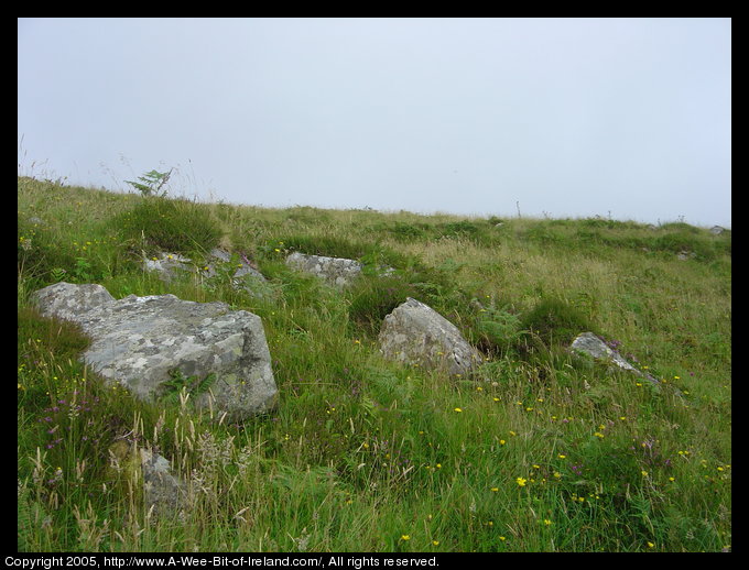 Diarmuid and Grania's bed near Kilcar, Donegal