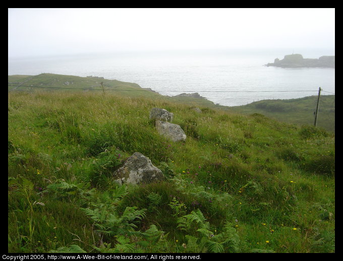Diarmuid and Grania's bed near Kilcar, Donegal